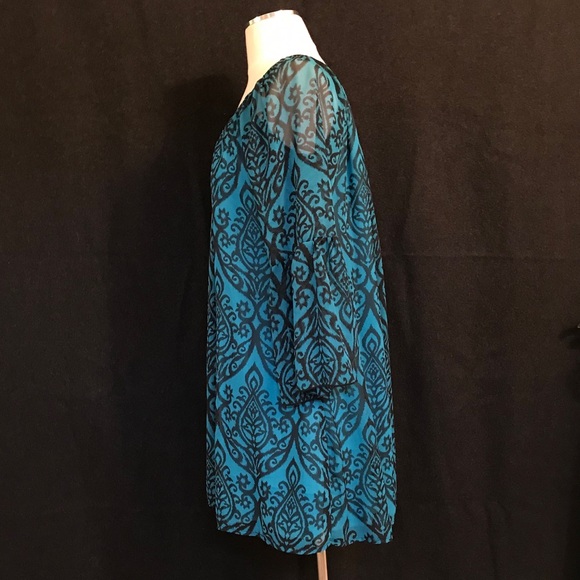 NEW-No Tags Debra Michaels Tunic Dress - Picture 3 of 4